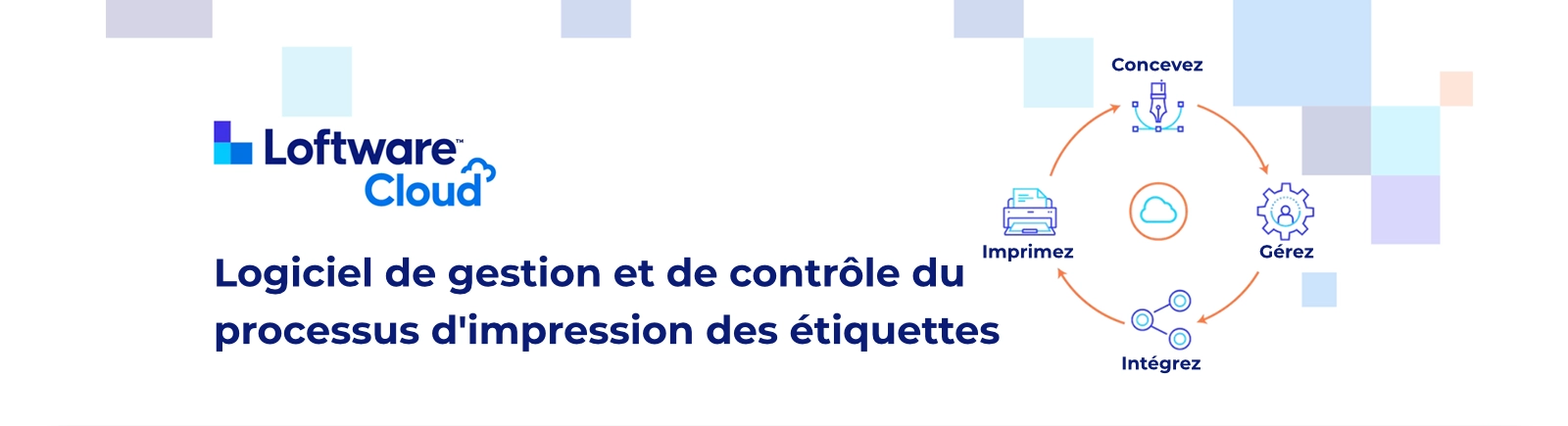 Logiciel de gestion et de contrôle du processus d'impression des étiquettes