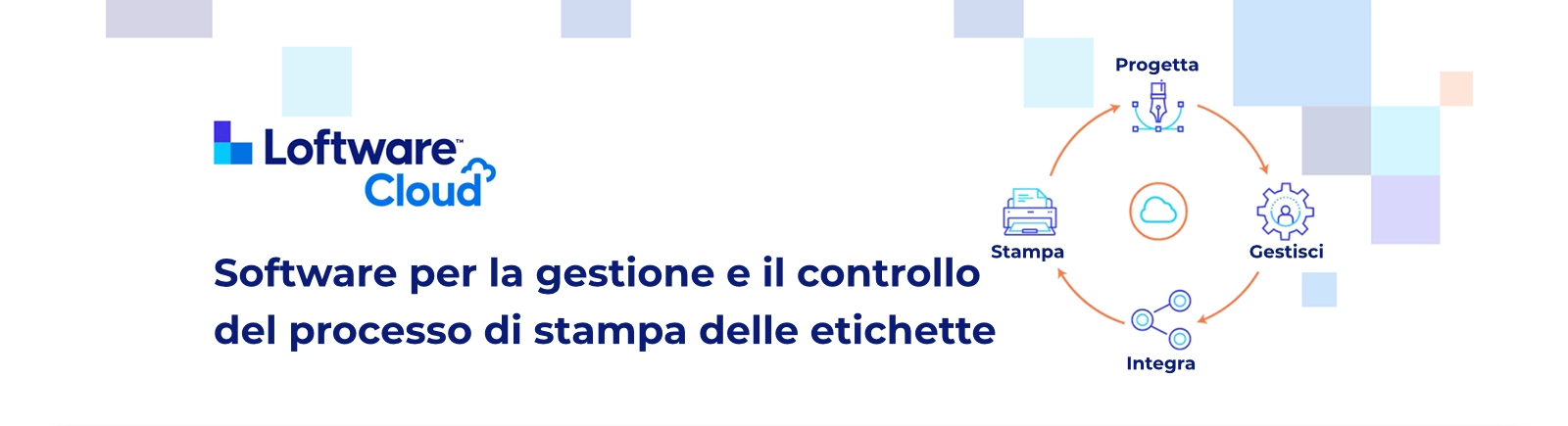 Software per la gestione e il controllo del processo di stampa delle etichette