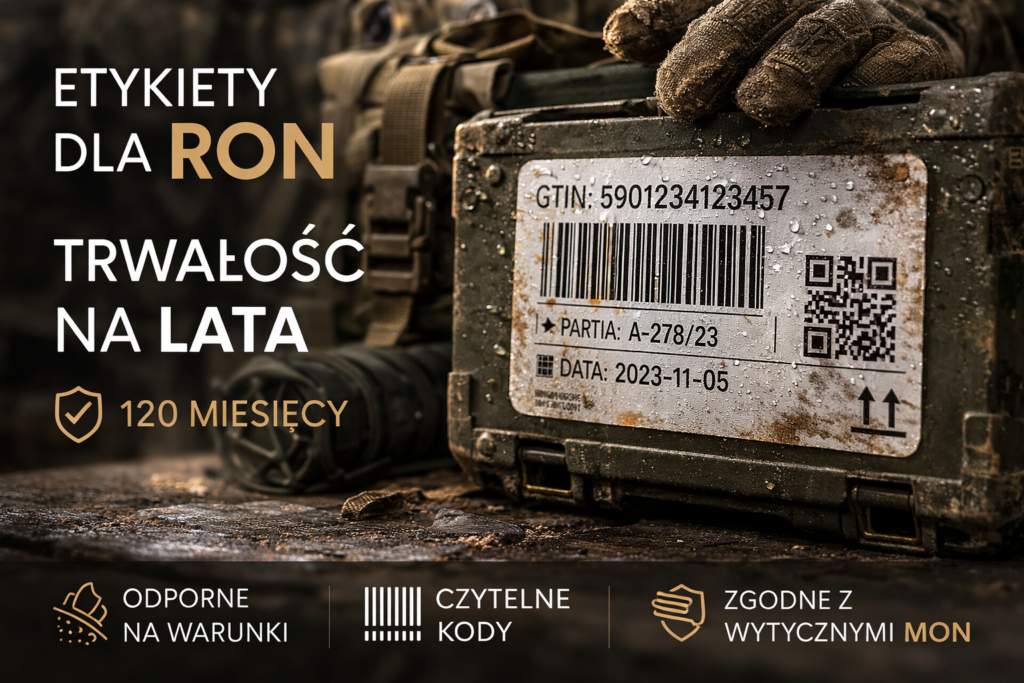 Branża wojskowa -&nbsp;Producent i&nbsp;drukarnia etykiet etyfol.pl