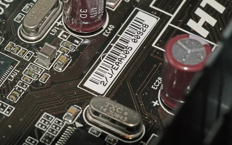 Labels for electronics