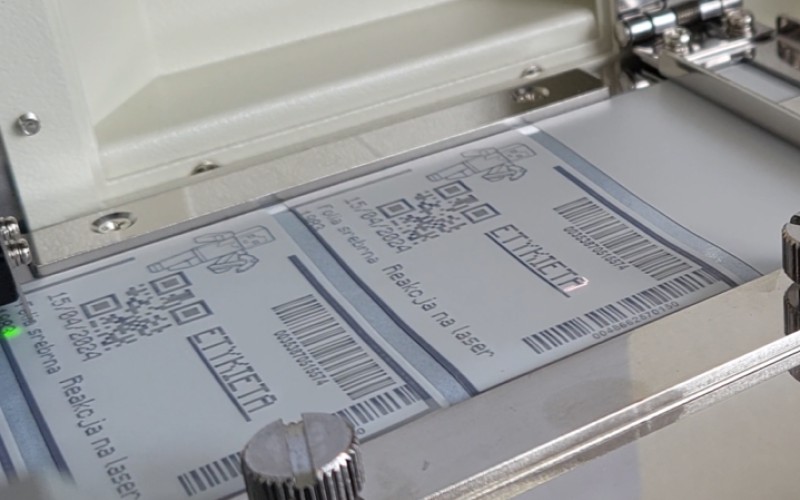 Laser-printed labels